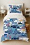 Papatya Stc Character Patterned Duvet Cover Set (Bed Sheet Missing) – 155X220 / 50X70 cm Pillowcase