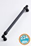 Furniture Kitchen Cabinet Drawer Cupboard Handles Cover Handle Knob Black (224 Mm-22.4 cm) Metal Handle