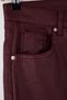 Burgundy Coated High Waist Wide Leg Jeans Twoaw26Je00166 - 6