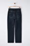 Koyu Mavi Yüksek Bel Straight/Düz Paça Jeans TWOAW26JE00182 - 6