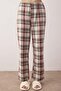 Mint Pamuk Karışımlı Ekoseli Kışlık Kalın Flanel Dokuma Pijama Takımı THMAW26PT00175 - 3