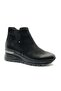 Ravven Genuine Leather Air-Flow Sole Orthopedic Women's Boots Black - 3