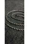 Twisted Chain Necklace Stainless Steel Men's 60 cm - 7