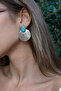 Aqua Shine Earrings