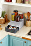 Compact Organizer - Anthracite, Multipurpose Kitchen and Closet Organizer - 3