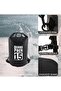 15L Black Double-Strap Waterproof Outdoor Sport PVC Bag - 2