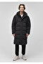 Hooded Black Long Puffer Coat 0110477 -900 - 3