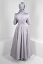 PUL PAYET EMBROIDERED MATTE SATIN EVENING DRESS 50370 - 3