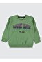 Gamer over Printed Sweatshirt for Ages 2-5 - Green