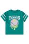 Tennis Printed T-Shirt for Ages 2-5 - Green