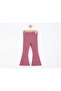 Spanish Long Legs with Elastic Waist Extra Flexible Ribbed Luxury Leggings - 2