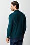 Petrol Modern Fit Slim Fit Half Fisherman Plain Long Sleeve Knitwear - 5