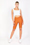 Women's Tan Biker Short - 4