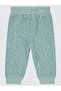 Çiçek Printed 6-18 Months Sweatpants - Green 6-9 Months