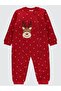 Unisex Dotted Star Embroidered Sleeping Bag for Ages 6-9 - Red 6-7 Years - 2