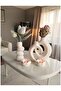 Platinum 5 Piece Modern Decorative Vase & Candle Holder Set |   Large Size Living Room & Office Decor Load/23 cm - 3
