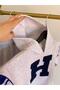 Boy's Hooded Ribbon Tracksuit Suit - 8
