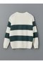 Özmarka New Season Crew Neck Striped Men's Knitwear Sweater - 6