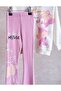 Girl's Corded Fabric Leggings Bottom-Top Set - 4
