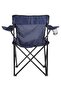 Portable Comfort Blue Folding Camping Chair for Relaxing Outdoors - 3