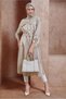 Satin Detail Chiffon Tunic 44498 - 2