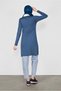 Shirt Collar Knitting Tunic 41016 - 3