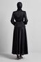 Satin Suit with Belted Skirt 44723 - 4