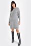 Women's Gray Backless Knit Dress New700-2676 - 2
