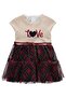 Floral Embroidered Dress for Ages 2-5 - Navy Blue 3-4 Years - 2