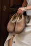 Lily Mink Suede Daily Comfortable Sole Furry Sabo Women's House Slippers & Shoes