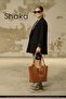Taba Shk269 Faux Leather Single Compartment, Snap Fastener, Hand, Arm and Shoulder Bag - 8