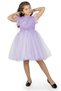 Roza Lace Tutu Girl's Evening Dress MNK0546 LILA