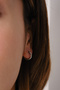 Steel Hoop Earrings Non Tarnish Diameter 1.2cm Suitable for Daily Wear Tube Earrings - 6