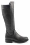 Ayakdaş Rider Flat Sole Genuine Leather Women's Boots Black - 2