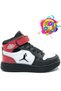 Cool haykat-long tpu orthopedic children's sports shoes white-red