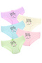 017 Girl's Mix 5 Pack Printed Panties V22 - 3