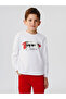 Esvab • Modern & Distinctive Zero Roba Collar Printed Long Sleeve Boys' T-Shirt - 4