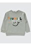 Taksi Printed 2-5 Years Old Sweatshirt - Gray 3-4 Years Old - 4