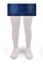 Plain Patterned 3-11 Years Old Children's Girls' Pantyhose - Pink 7-8 Years Old