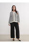 Esvab • Modern & Distinctive Wide-Leg Women's Trousers with Waist Drawstring - 3