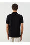 Plus Size Polo Neck Short Sleeve Pique Men's T-Shirt - 6