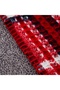 Oxford Checked Overknee Blanket Red 130X170 - 7