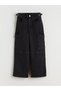 Alita City Lcw Kids Black Wideleg Girls' Jean Pants with a Difference - 2