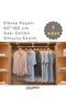 Evening Dress Wedding Dress Cover Bag 60*160 cm with Hanger Hole Shouldered 5 Pcs Clothing Protection Pouch Case Nylon