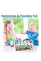 Baby Early Development Wooden Toys With Hammer Xylophone And Pounding Fun - 3
