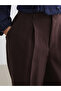 Standard fit women's pleated pants - 3