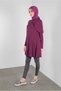 Yaka Kismi Volanli Tunic 41237 - 3