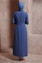 Tasseled Detail Belted Crepe Dress 44180 - 3