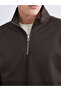 Stand Collar Men's Sweatshirt - 4