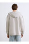 Özmarka New Season Hooded Men's Zippered Sweatshirt - 4